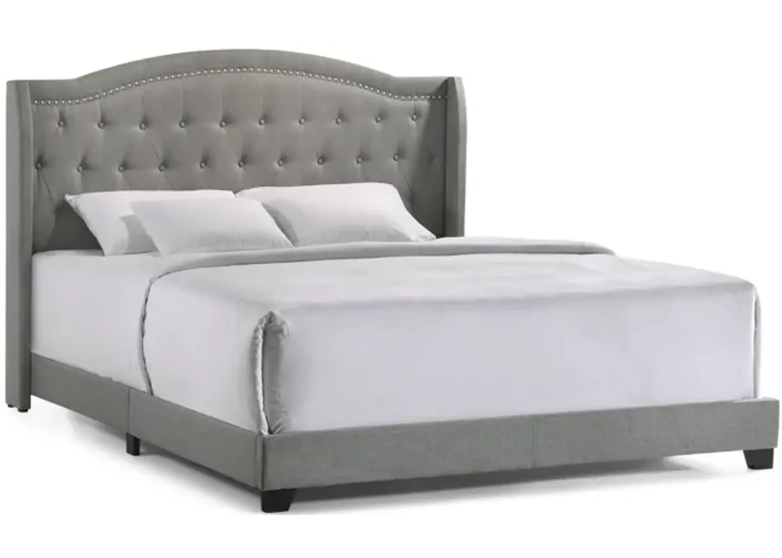 Modem Upholstered Bed - King