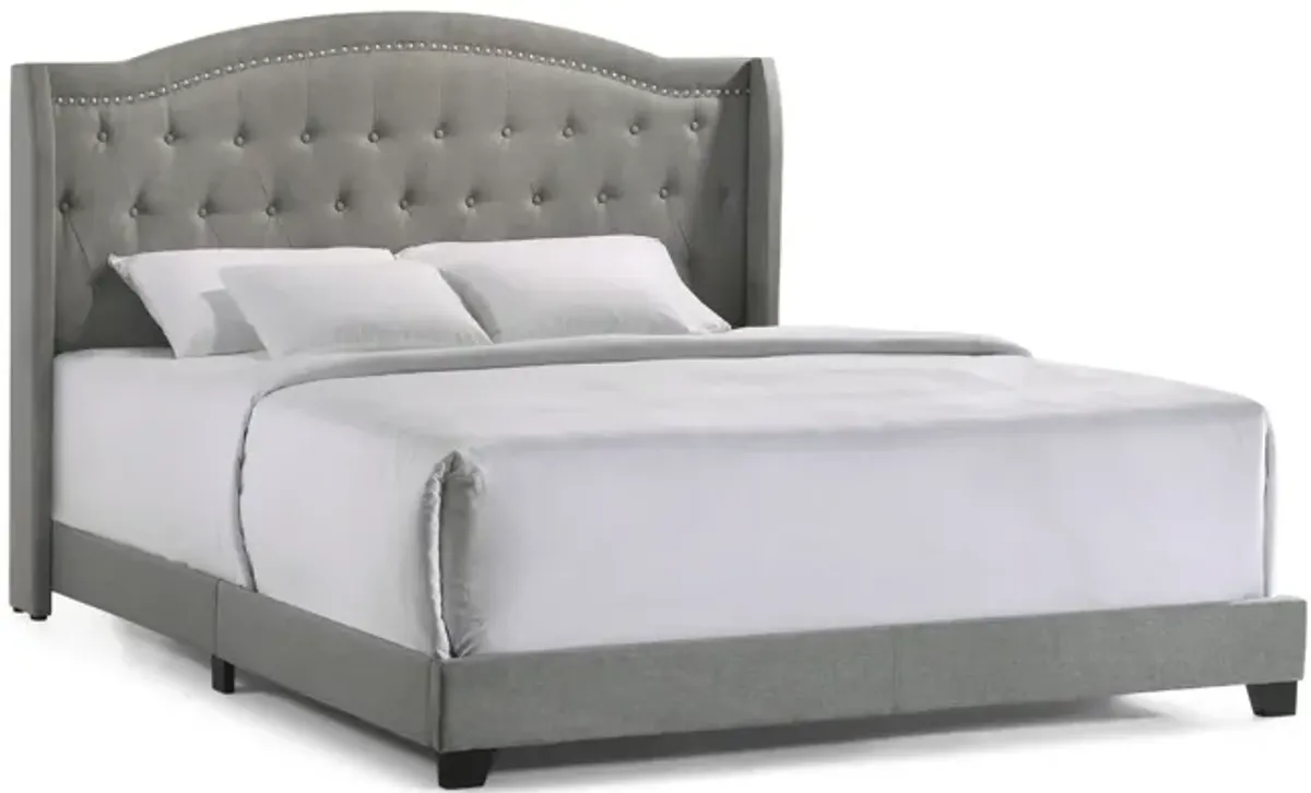 Modem Upholstered Bed - King