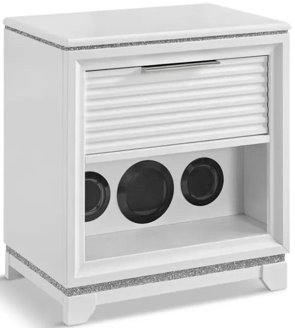 Santa Belle Nightstand With Speaker