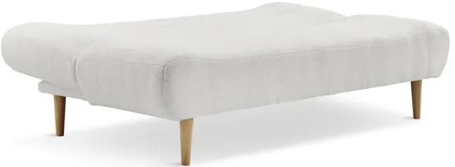 Blake White Convertible Sofa