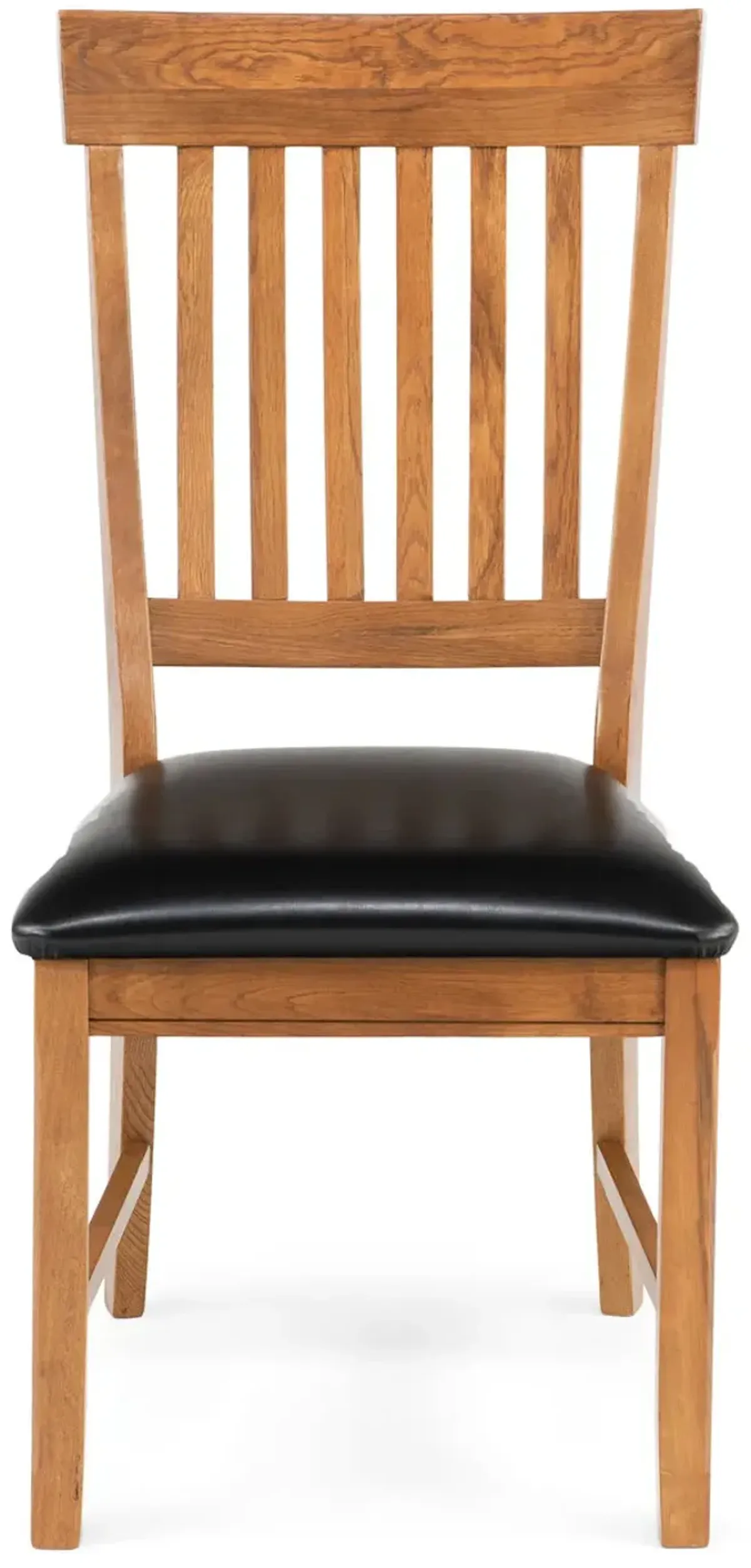 Oak Slat Back Dining Chair