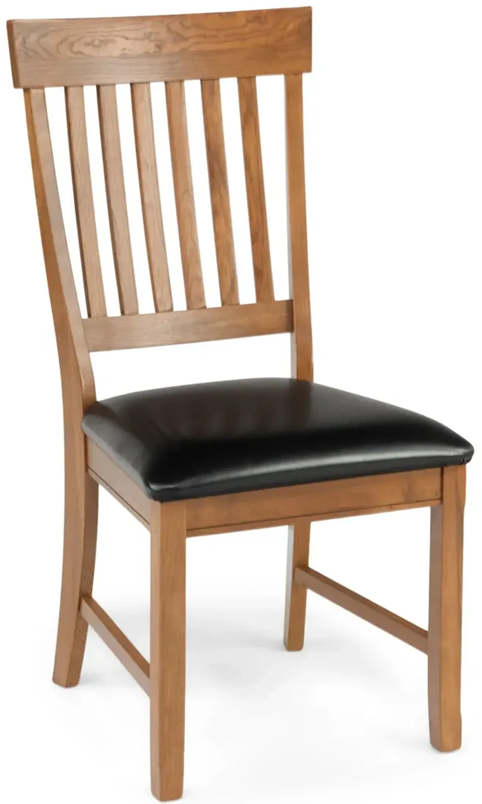 Oak Slat Back Dining Chair