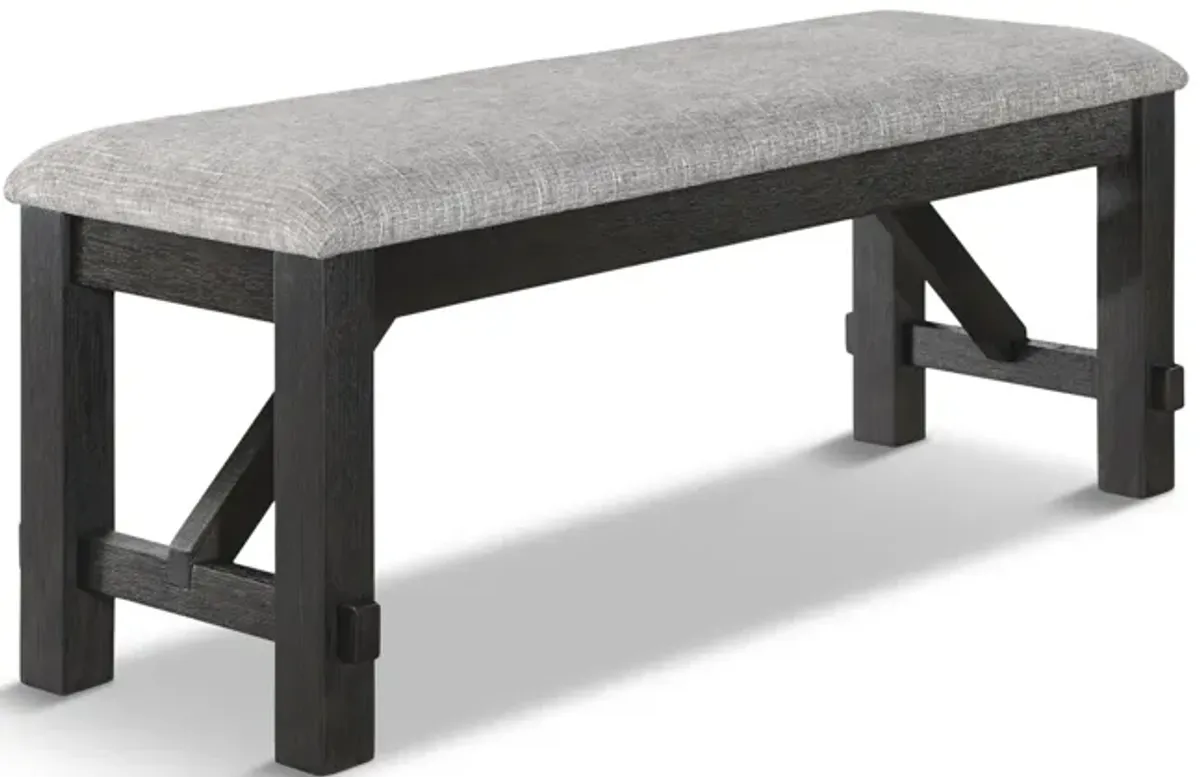 Maribelle Dining Bench - Black