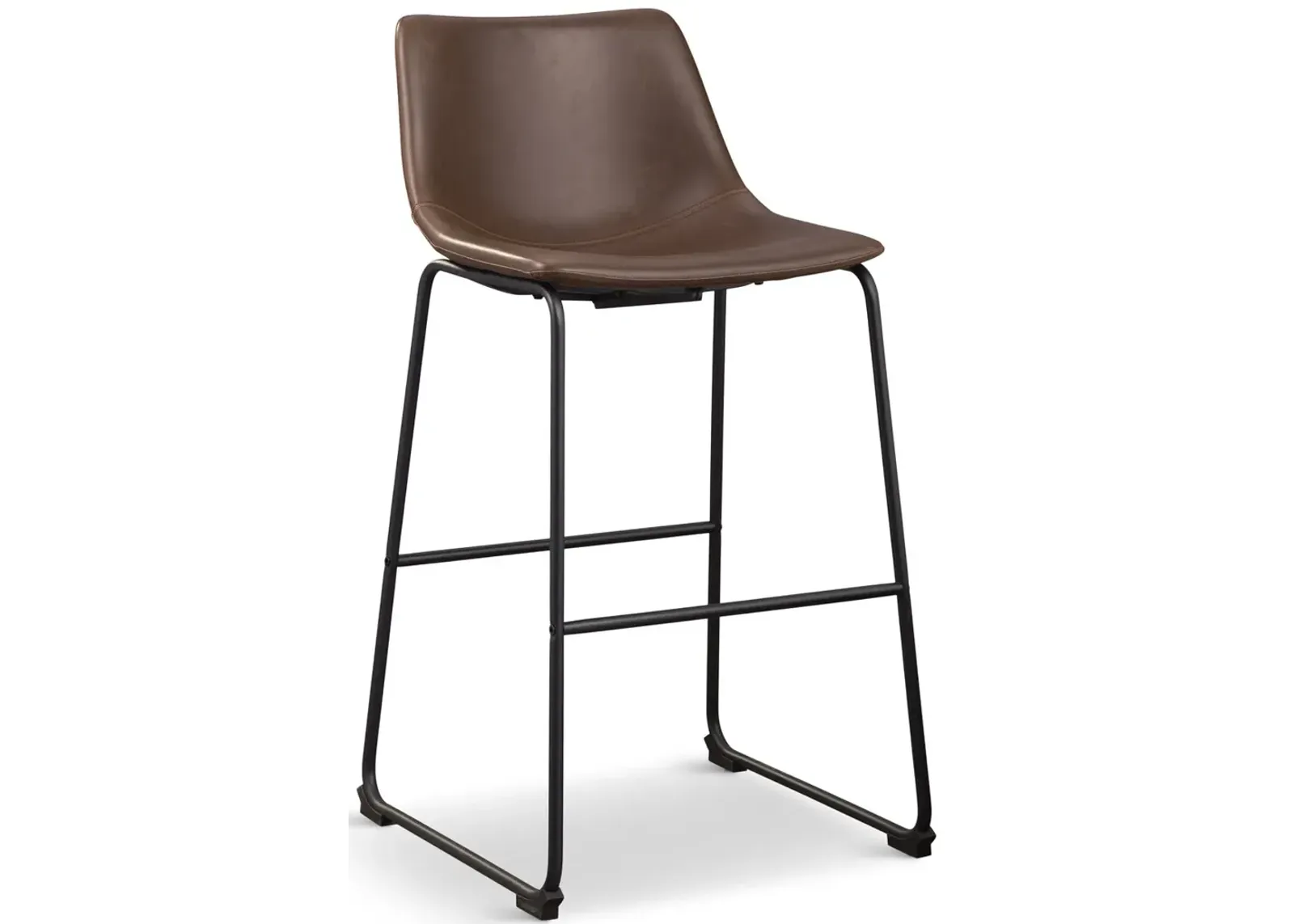 Henley Modern Bar Stool - Brown