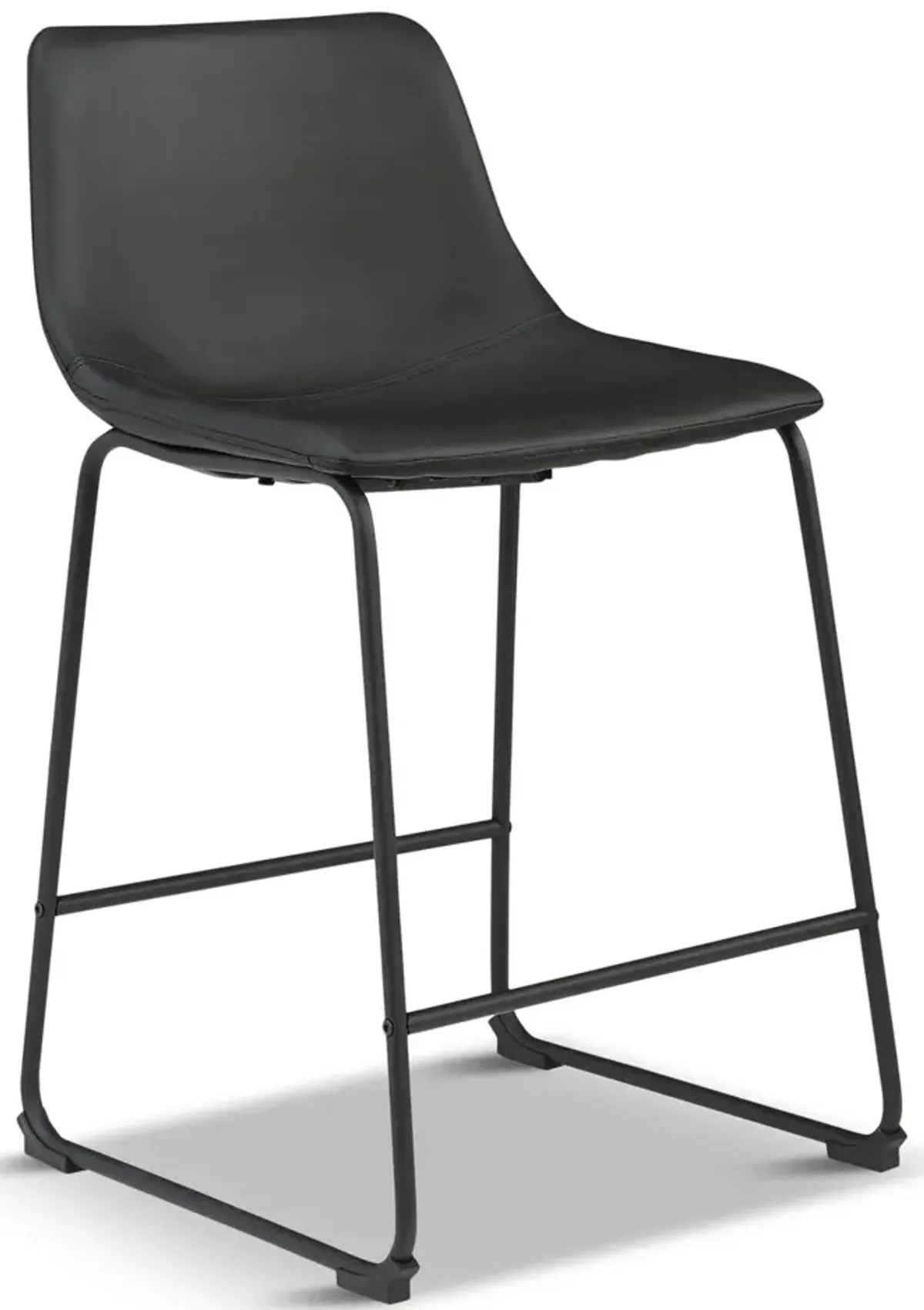 Henley Modern Counter Stool - Black