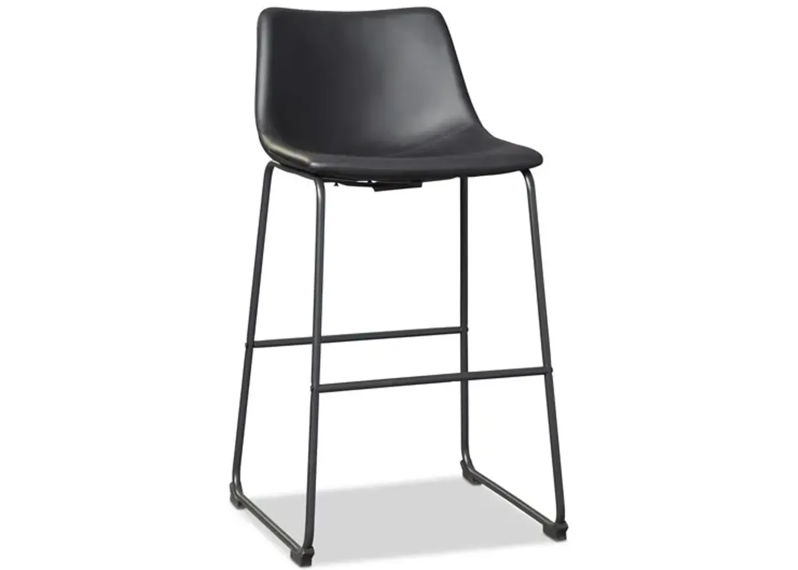 Henley Modern Bar Stool - Black