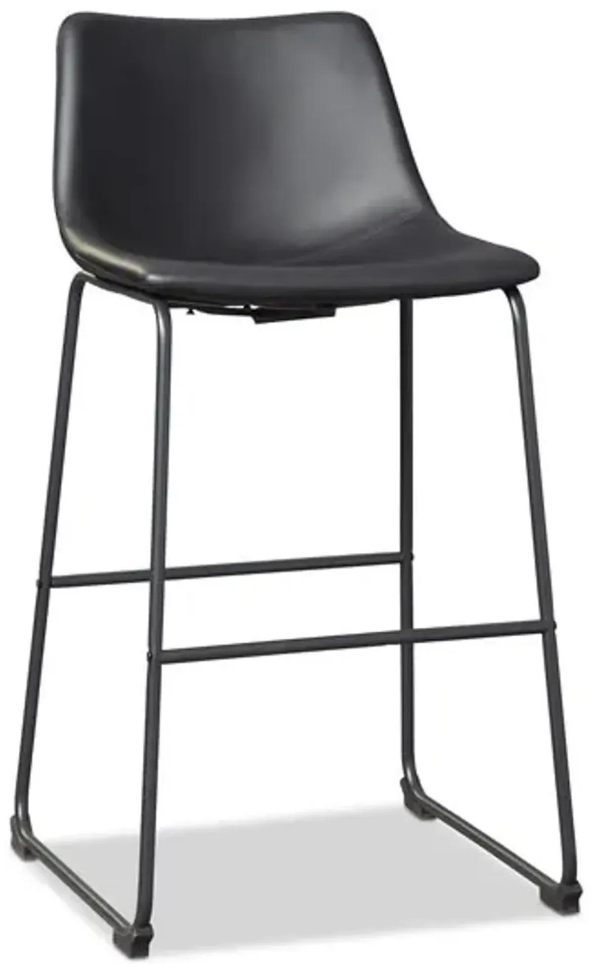 Henley Modern Bar Stool - Black