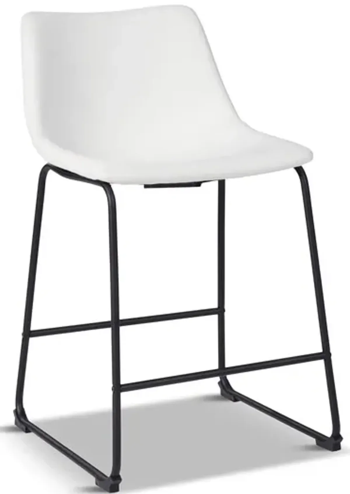 Henley Modern Counter Stool - White