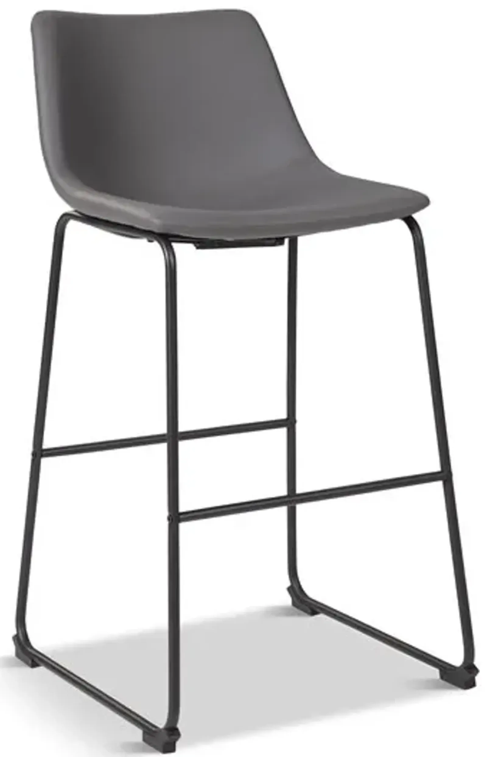 Henley Modern Bar Stool - Grey