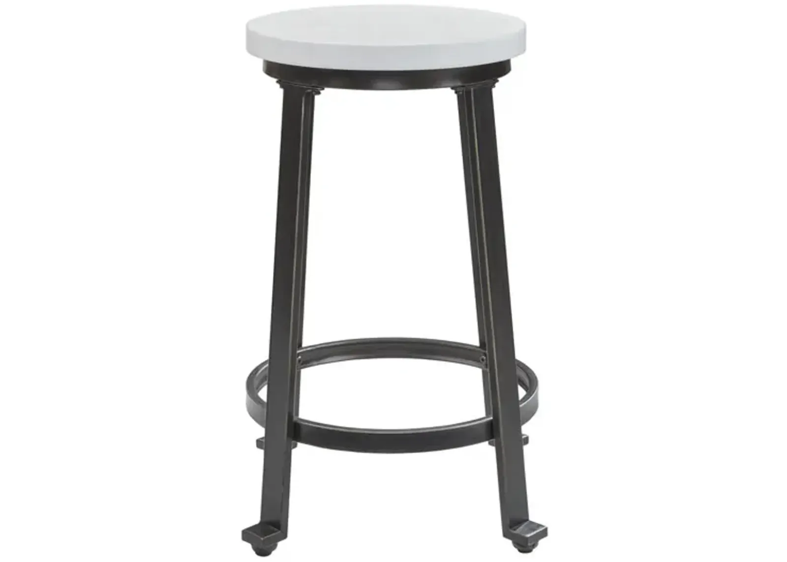 Petunia White 24  counterstool