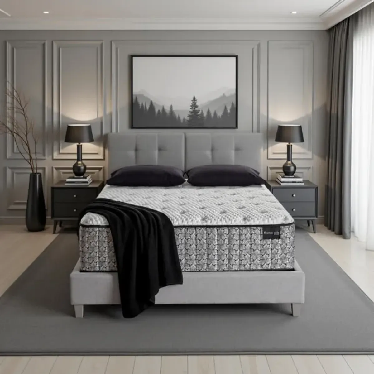 Palisade Medium Firm Mattress - King