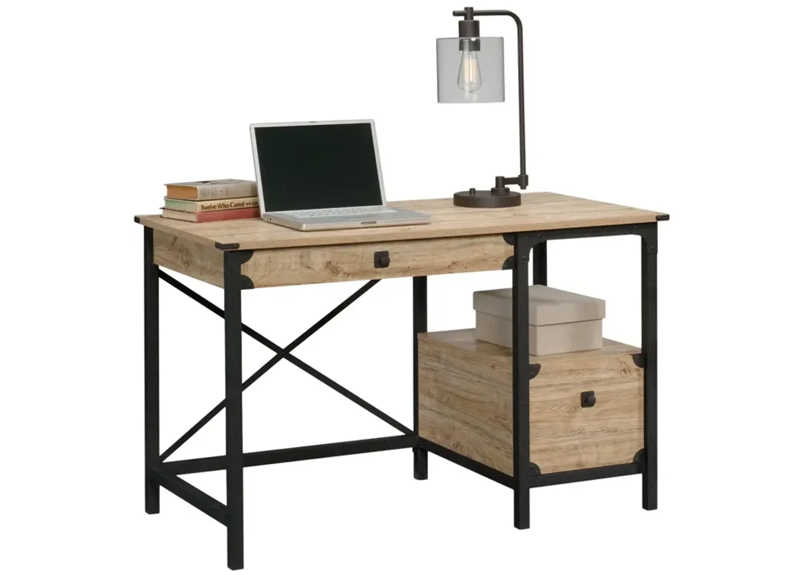 Steel River Single Pedestal Desk