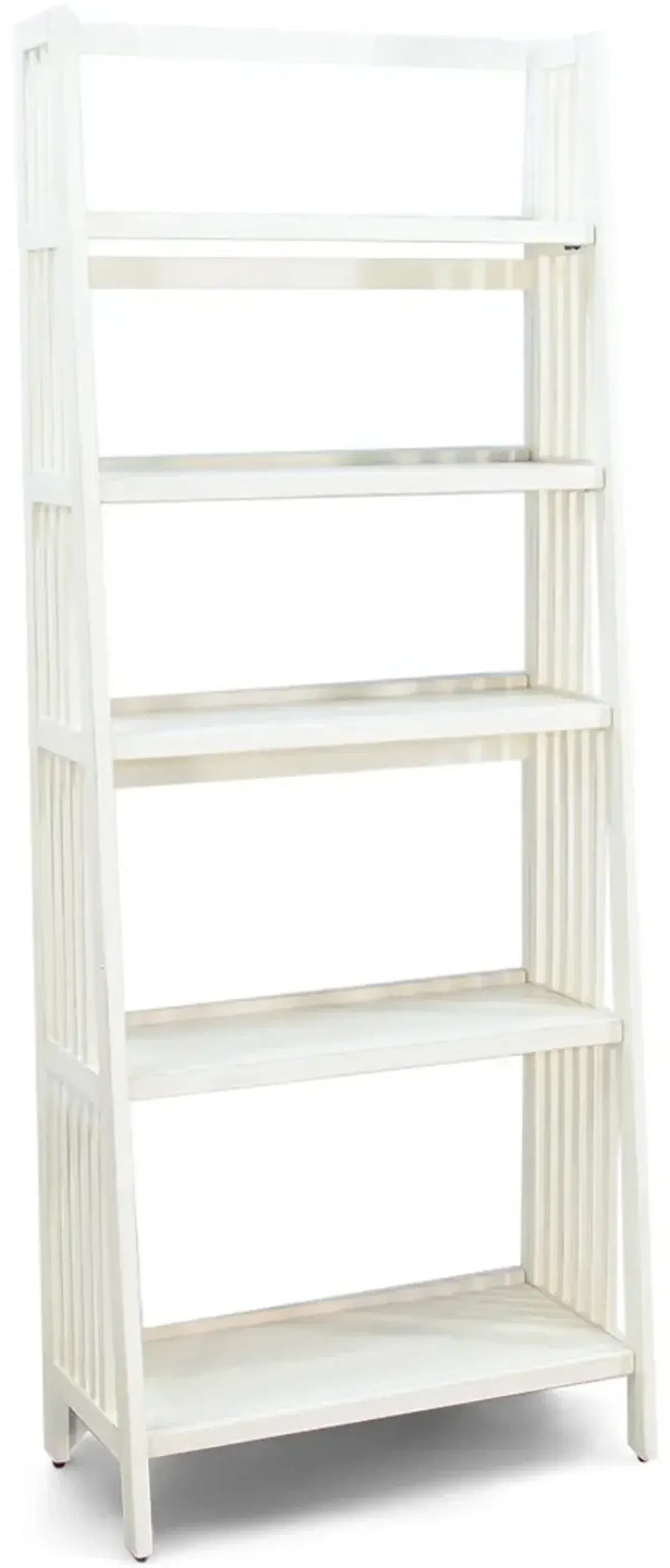 Metro 72  Bookcase - Marble White