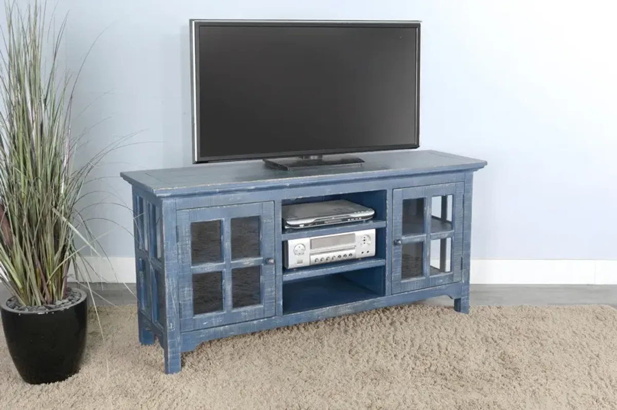 Captiva Media Console - Ocean Blue