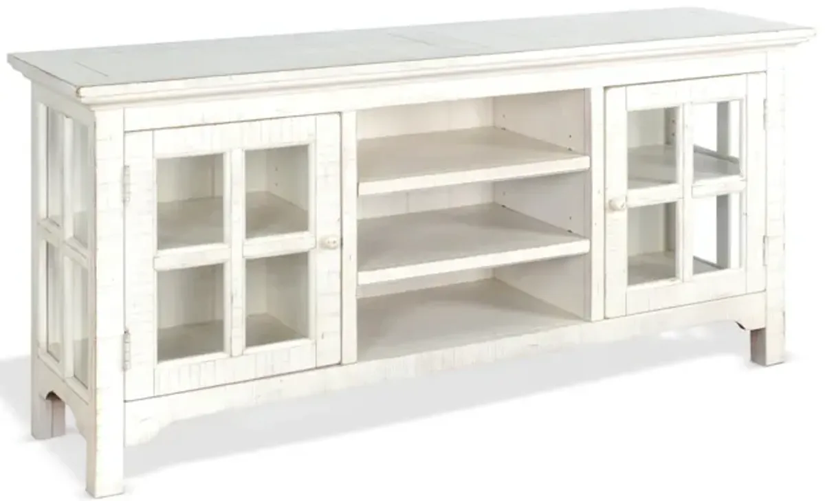 Captiva Media Console - White Sand