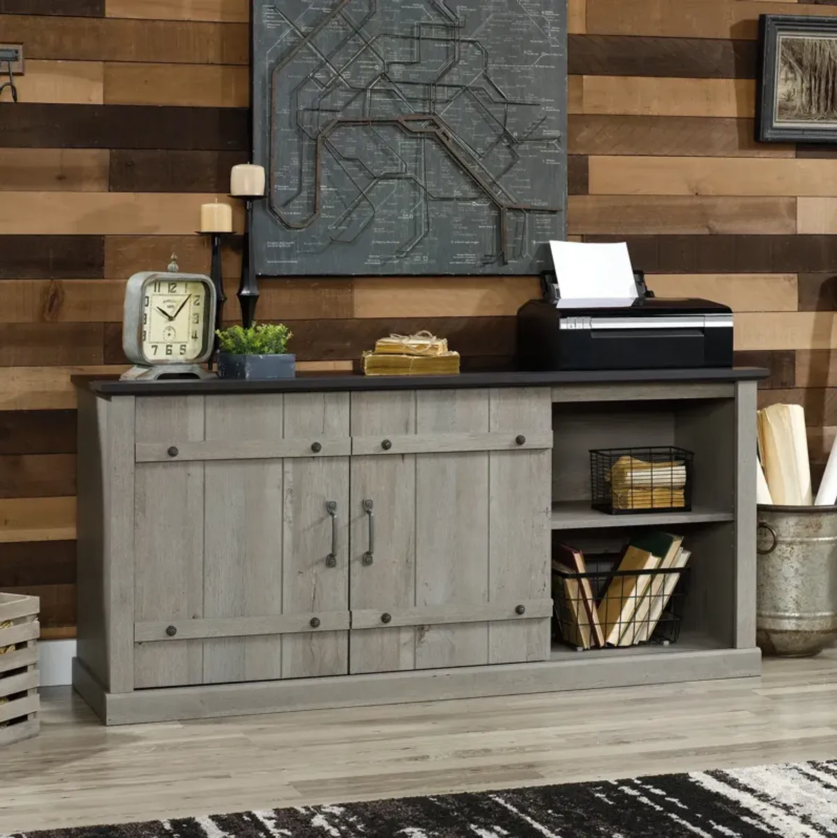 Mystic Farmhouse Media Console