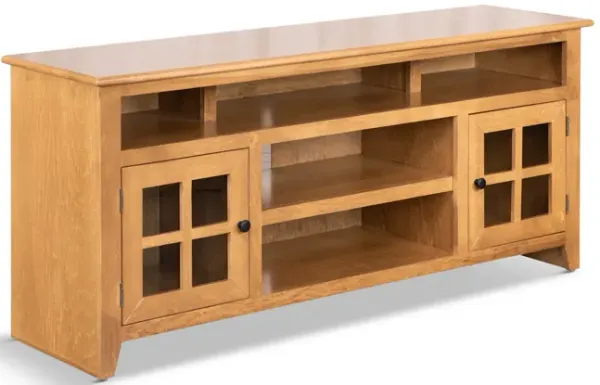Evan 65  Media Console - Wheat