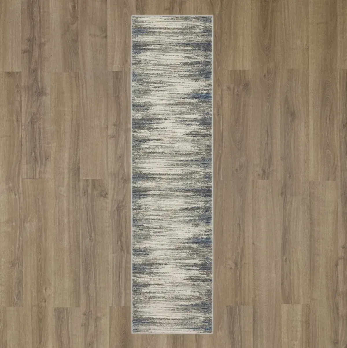 Cleopatra Bell Place Light Grey Area Rug - 2 0  X 8 0 