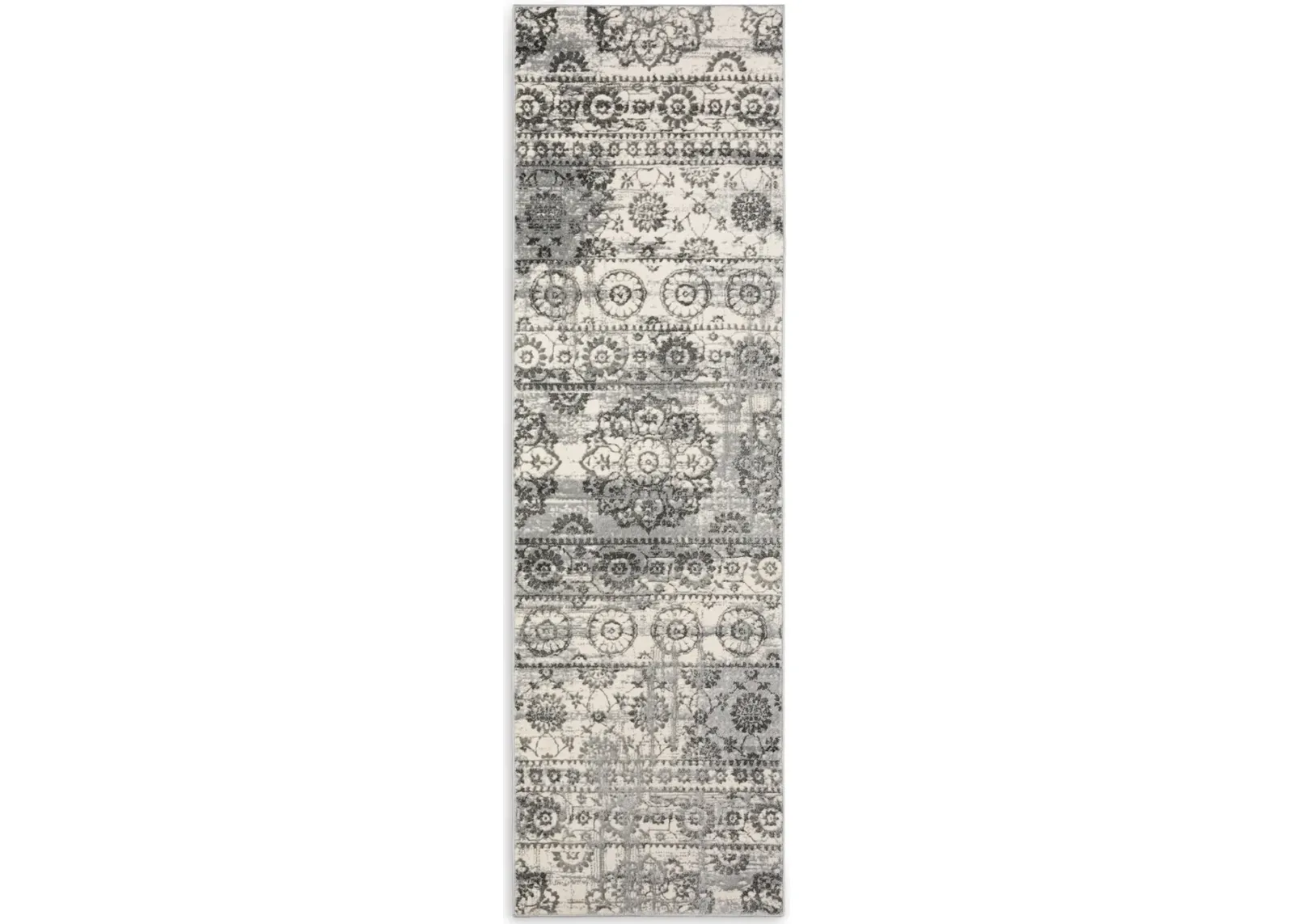 Davis Grey - 2 3  x 7 5  Area Rug