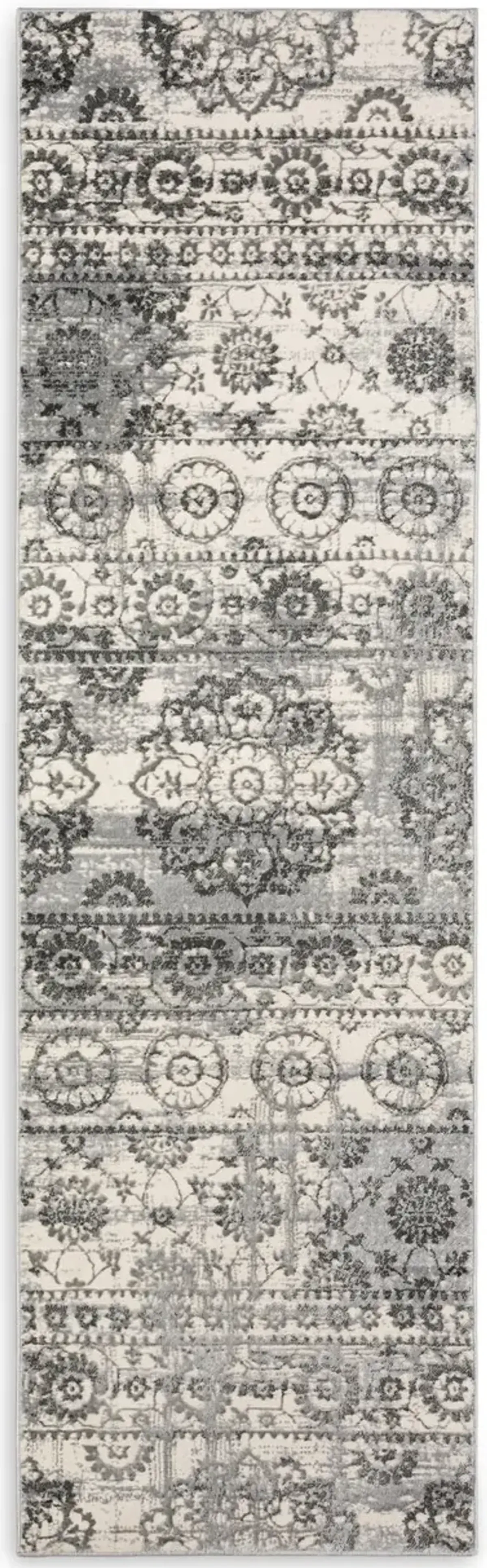 Davis Grey - 2 3  x 7 5  Area Rug