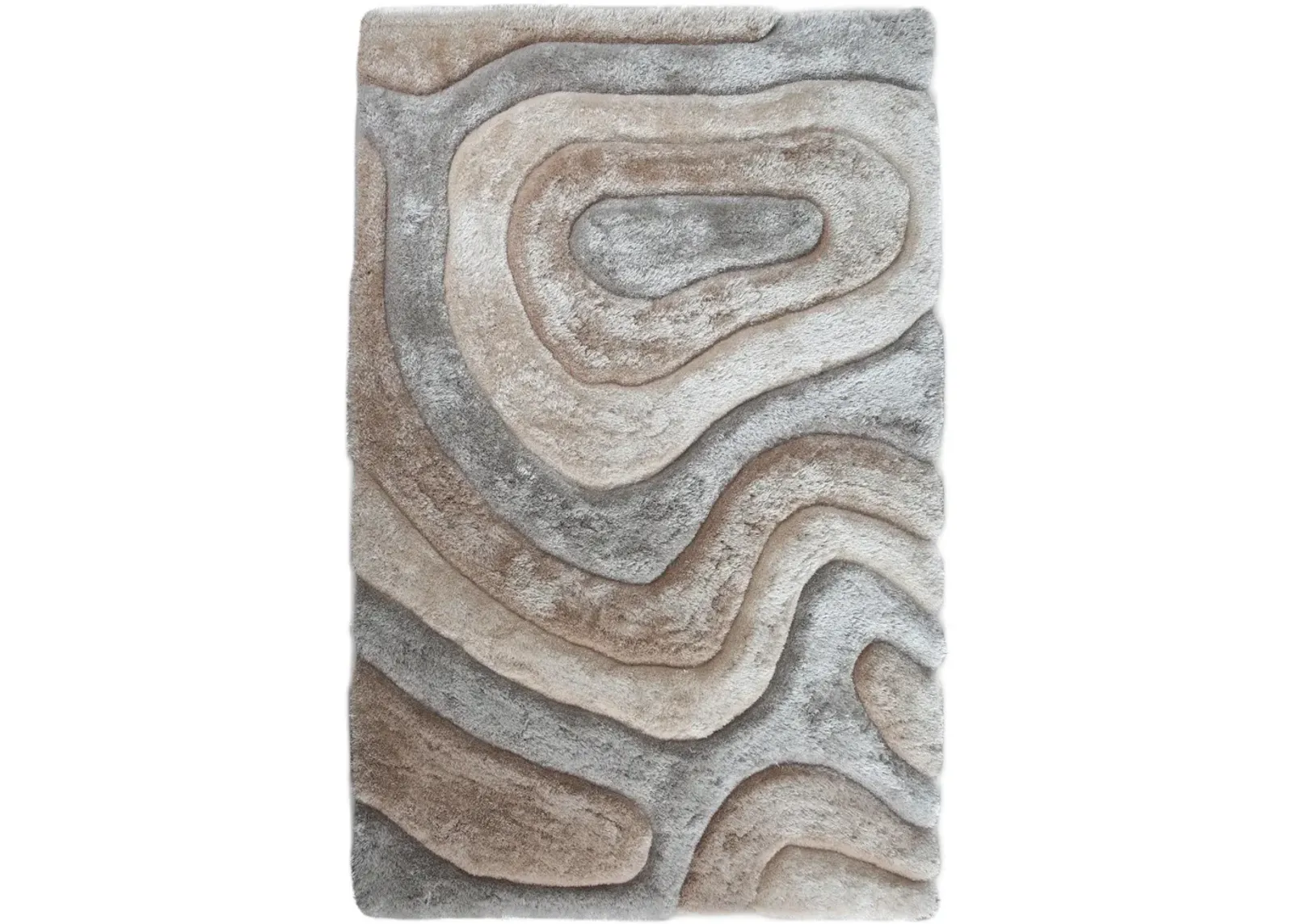 Mateos Silver Grey Carmel  - 3 6  X 5 6  Area Rug