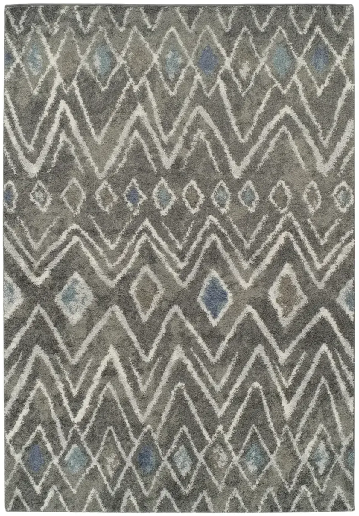 Reece Charcoal Area Rug - 3 3  X 5 1 