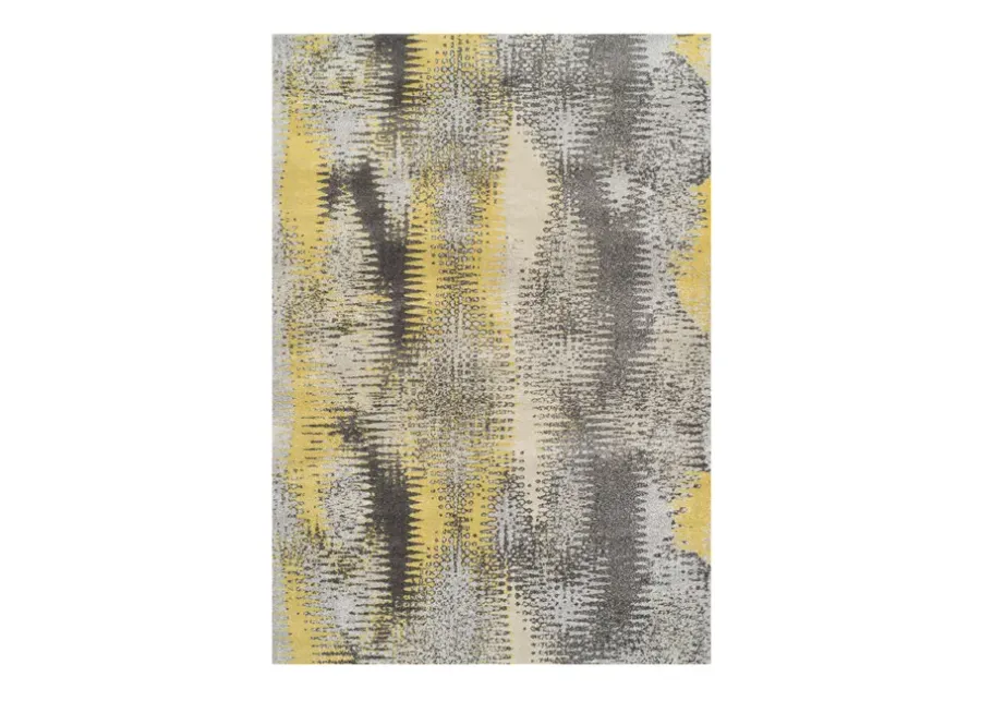 Modern Greys Graphite Area Rug - 5 3  X 7 7 