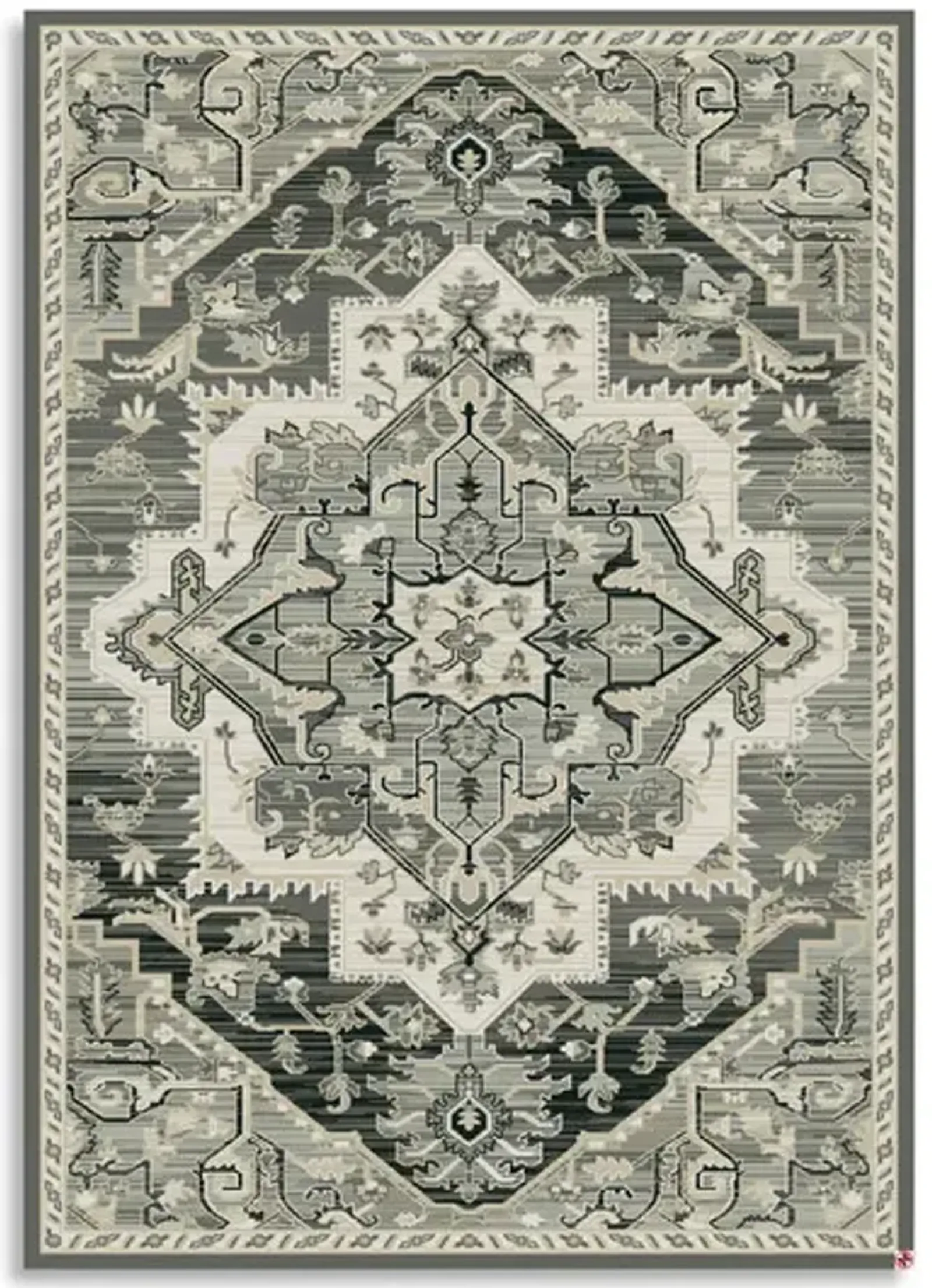 Elements Augustine Onyx Area Rug - 5 3  X 7 10 