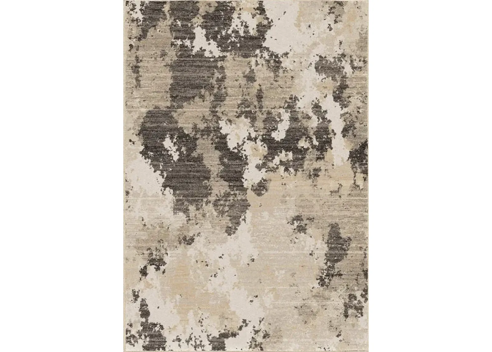 Adagio High Plains Silver Area Rug - 5 1  X 7 6 