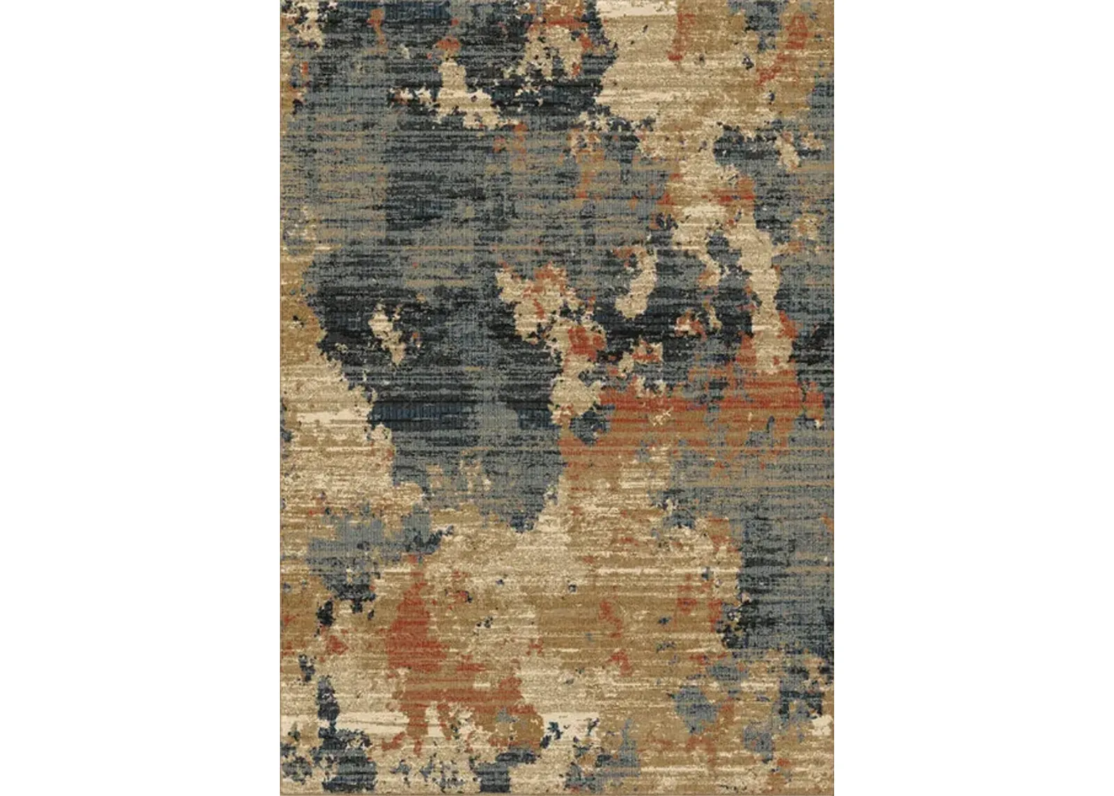 Adagio High Plains Blue Area Rug - 5 1  X 7 6 