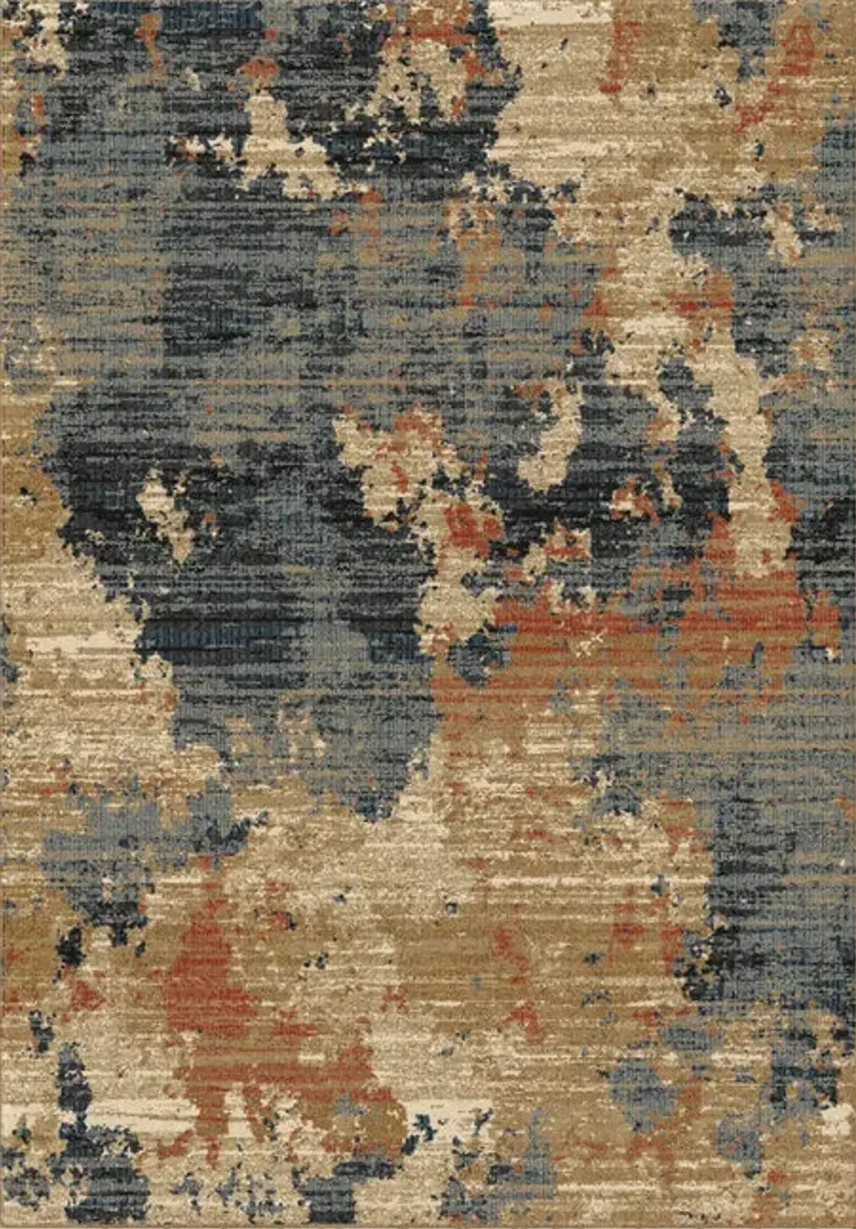 Adagio High Plains Blue Area Rug - 5 1  X 7 6 