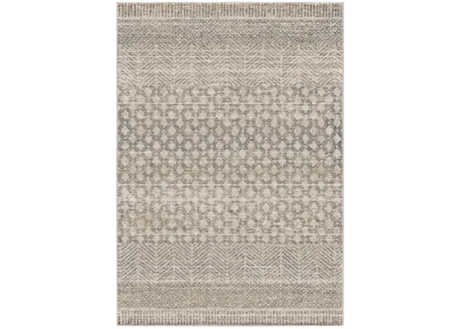 Adagio Arrowhead Silver Area Rug - 5 1  X 7 6 