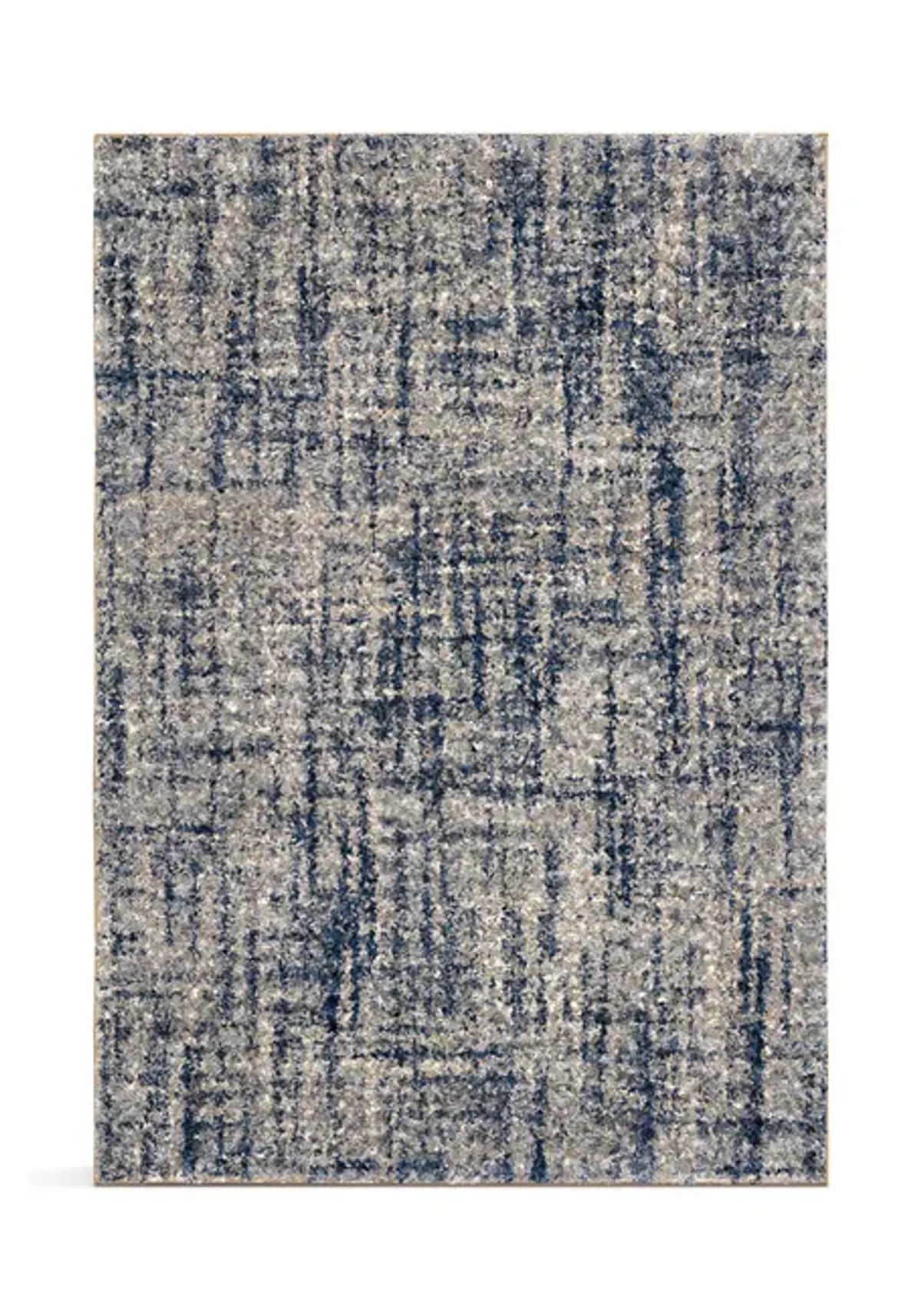 Cotton Tail Cross Thatch Grey Area Rug - 5 3  X 7 6 