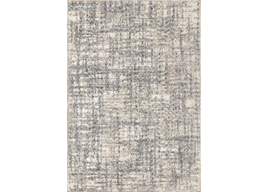 Cotton Tail Cross Thatch Taupe Area Rug - 5 3  X 7 6 