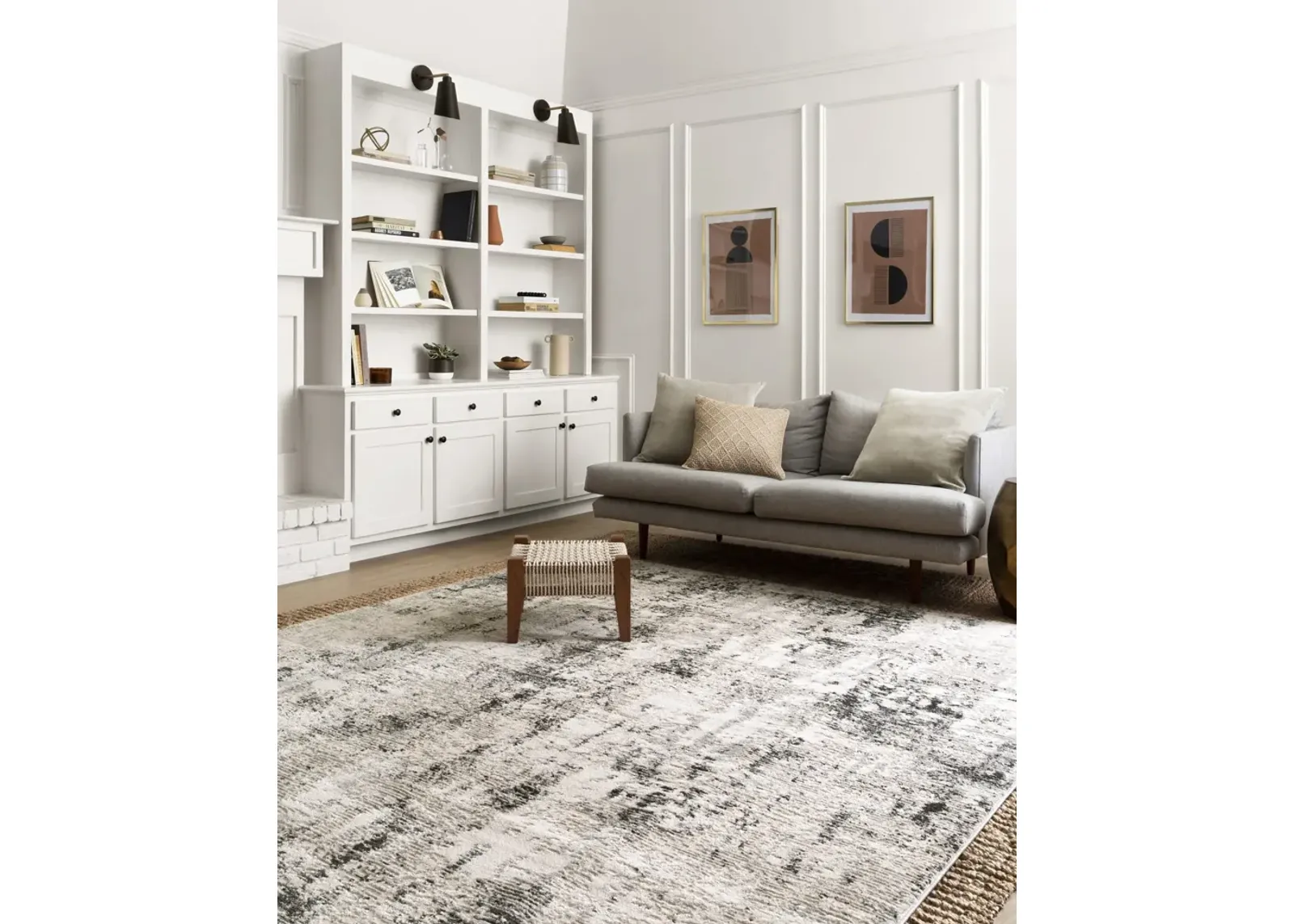 Alchemy Silver Graphite Area Rug