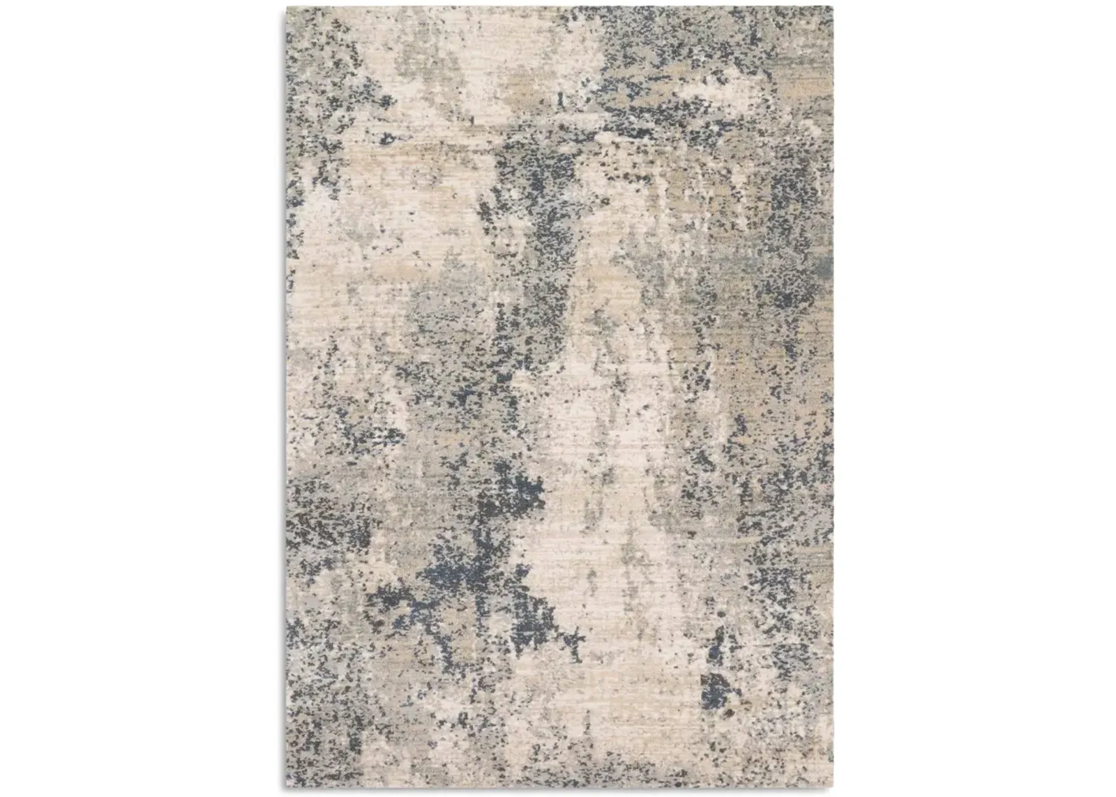 Teagan Natural Denim Area Rug