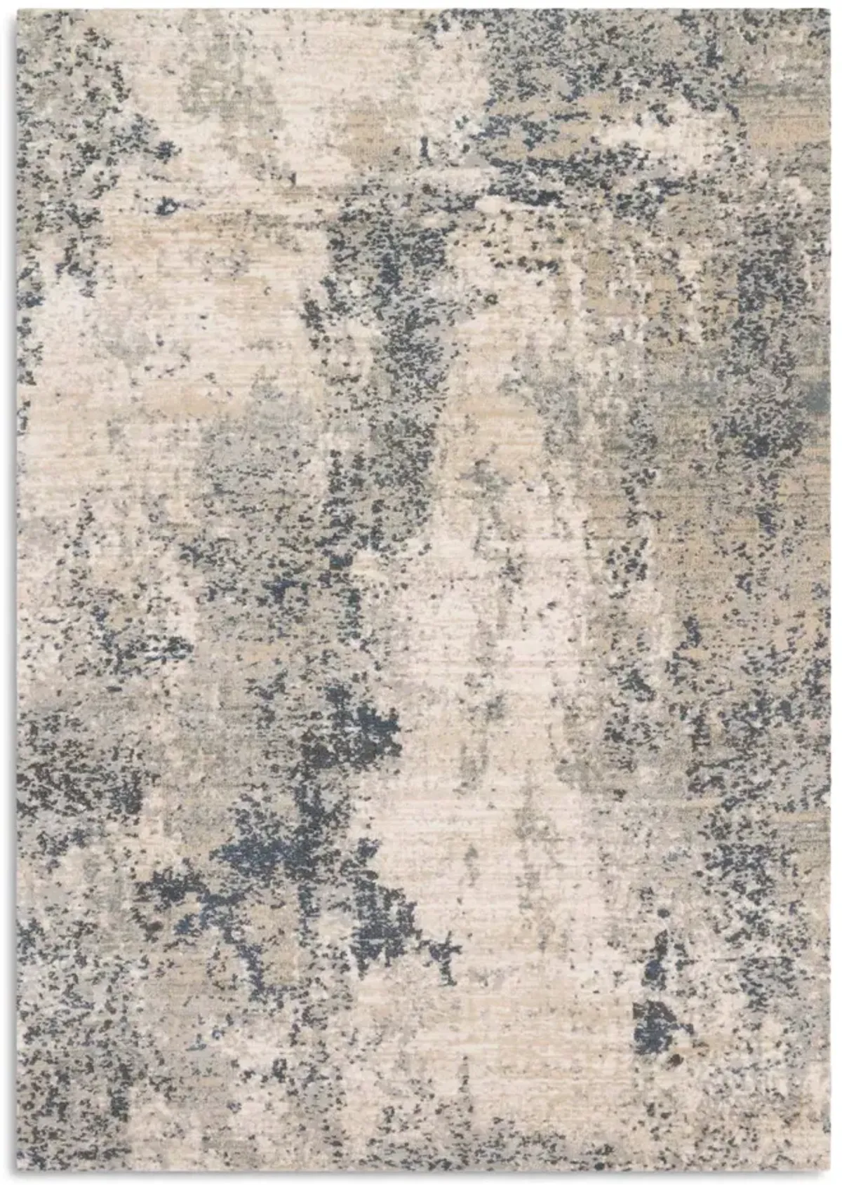 Teagan Natural Denim Area Rug