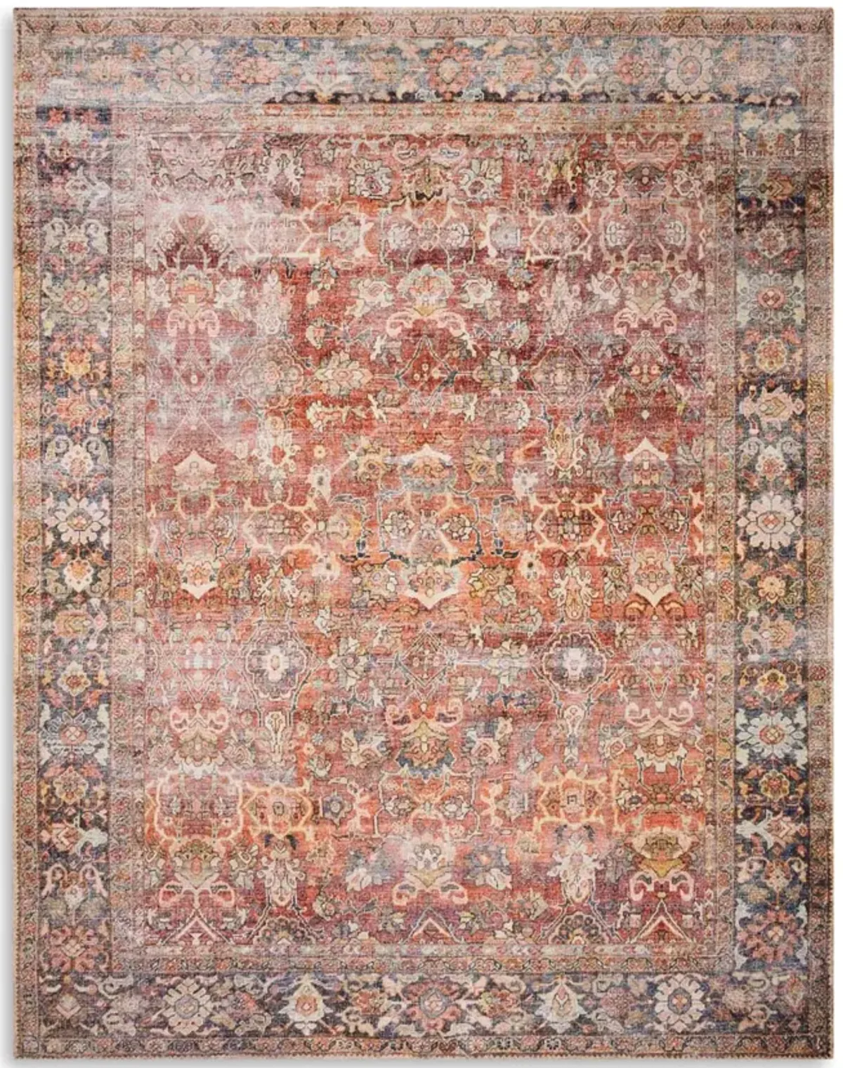 Layla Spice Marine Area Rug