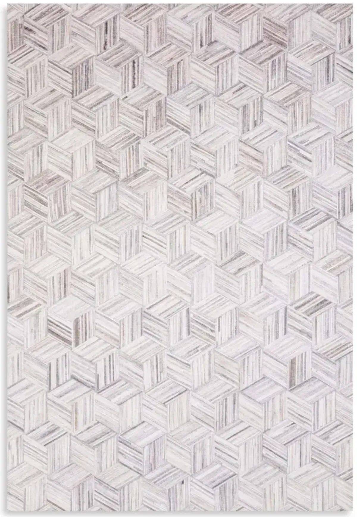 Maddox Light Grey Ivory Area Rug