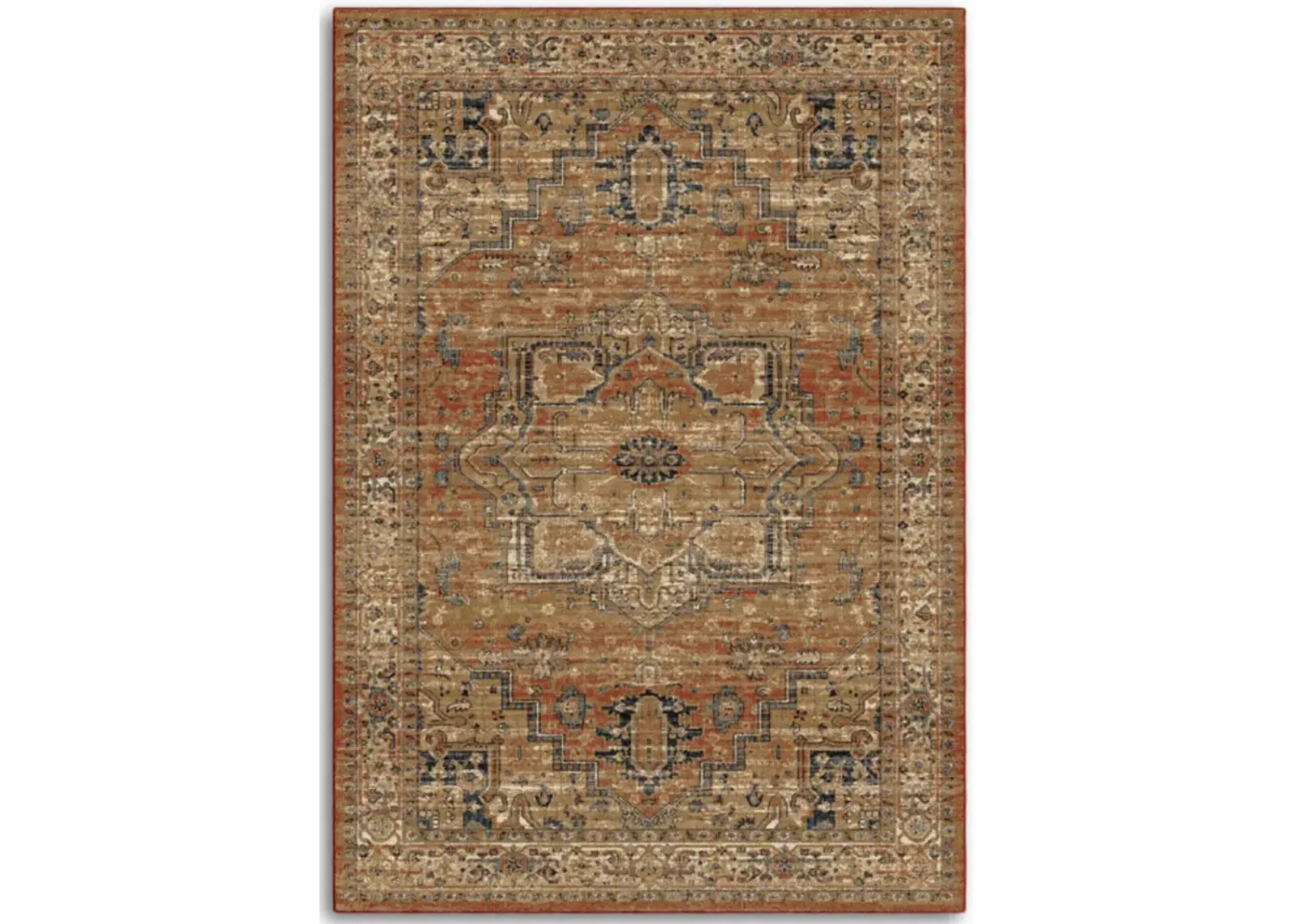 Aria Heriz Rust Area Rug