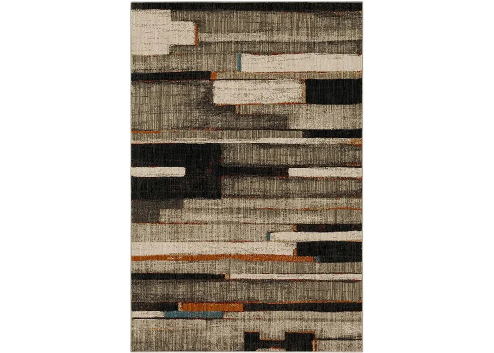 Elements Compose Charcoal Area Rug