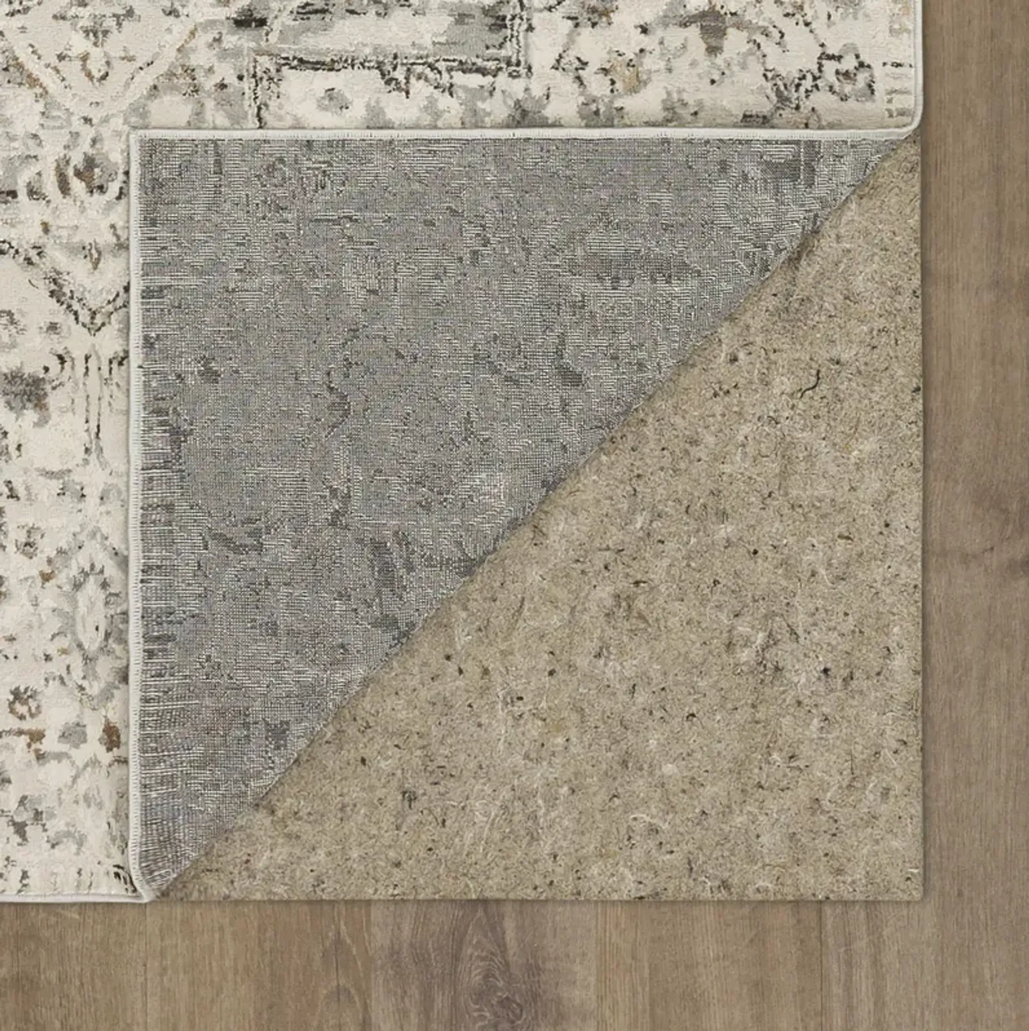 Cleopatra Ashburn Cream Area Rug 5 3 X 8 0 Dock86 | Furniture.com