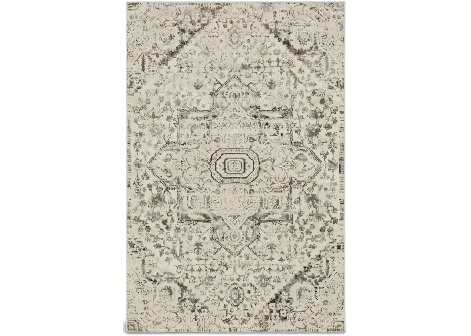 Cleopatra Ashburn Cream Area Rug - 5 3  X 8 0 