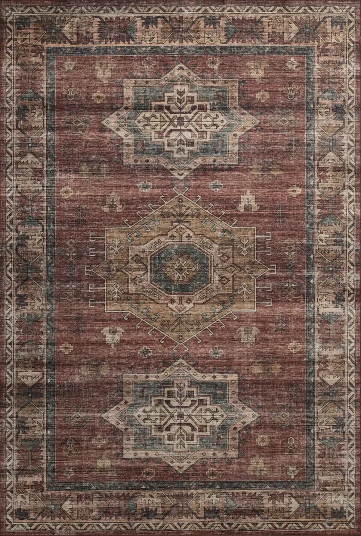 Aniston Spice Multi Area Rug - 5 0  X 7 6 