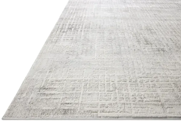 Hollis Ivory Stone Area Rug - 6 7  X 9 3 