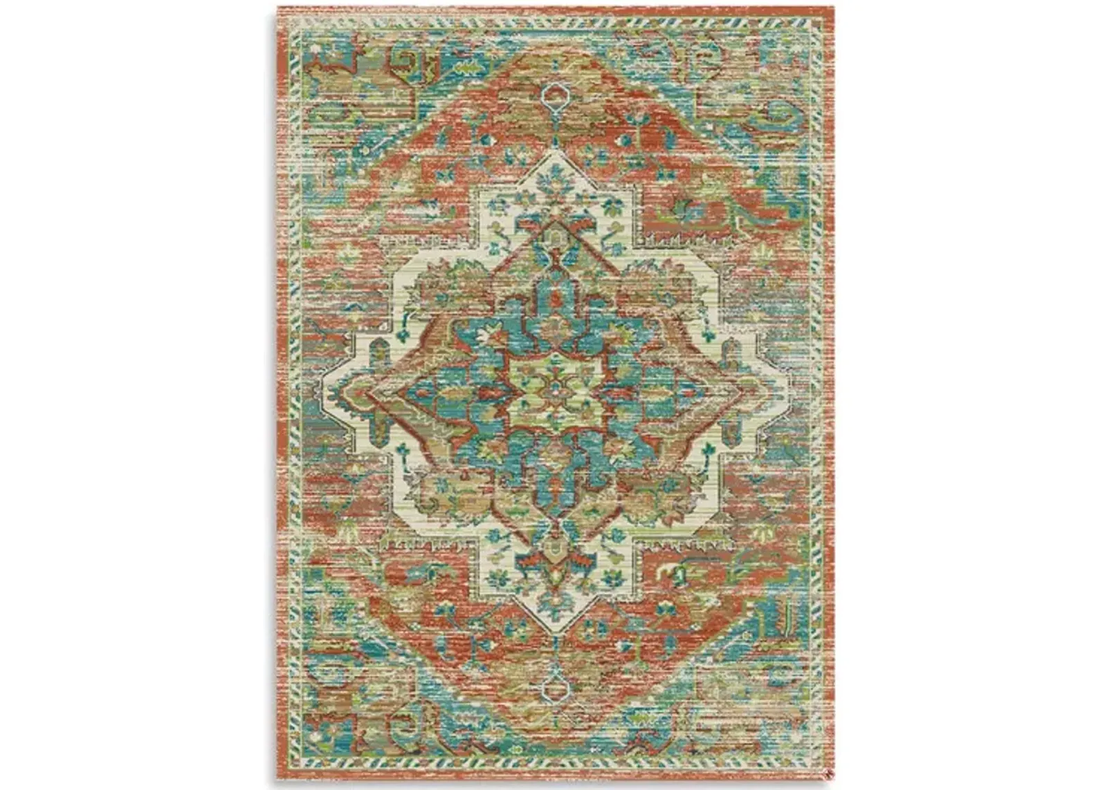 Elements Kasbar Spice Area Rug - 8 0  X 11 0 