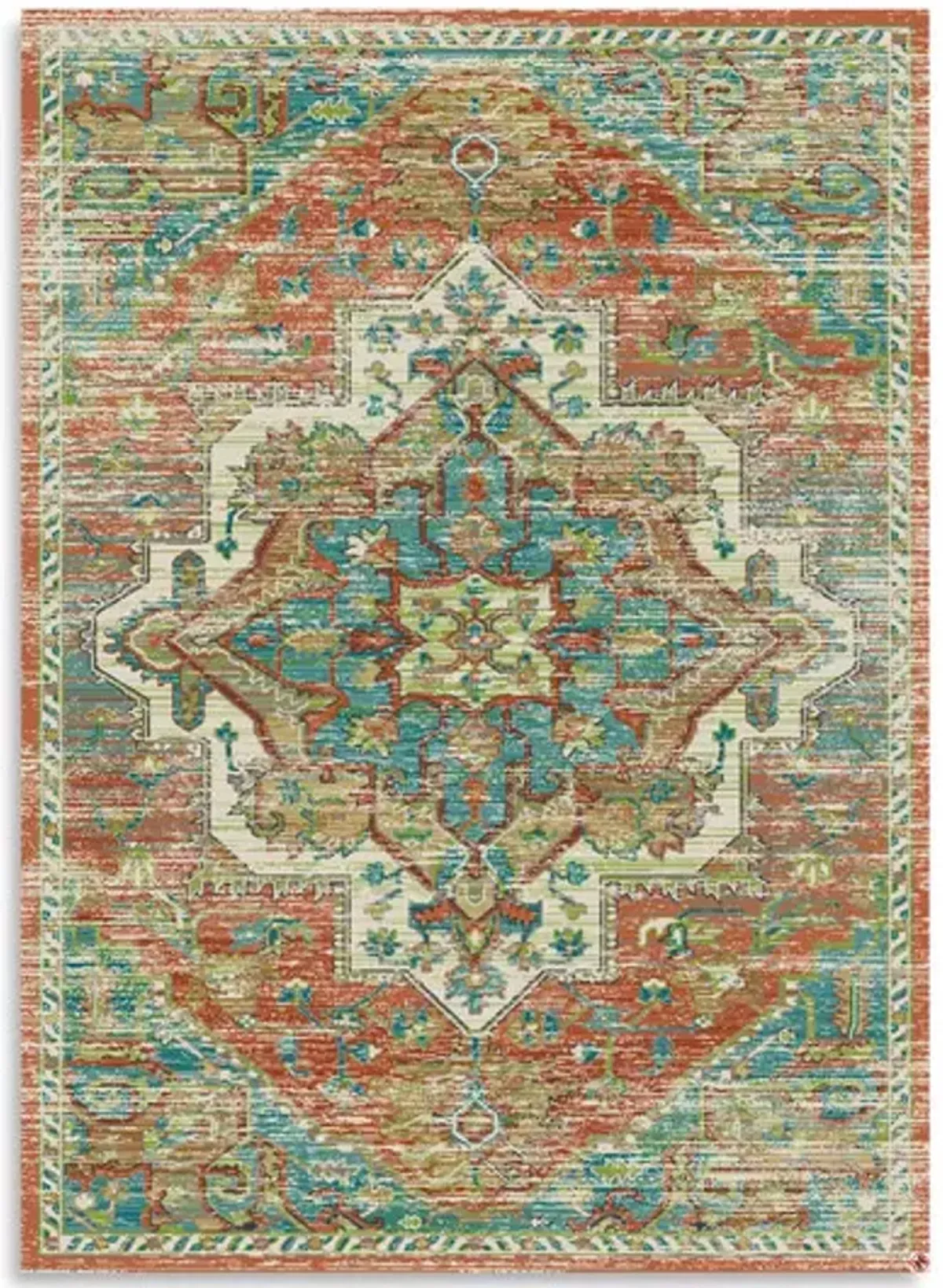 Elements Kasbar Spice Area Rug - 8 0  X 11 0