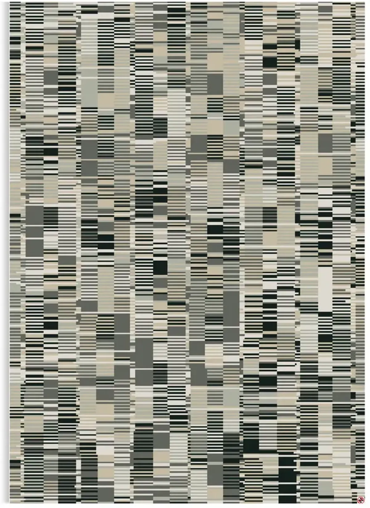 Elements Cadence Onyx Area Rug - 8 0  X 11 0  