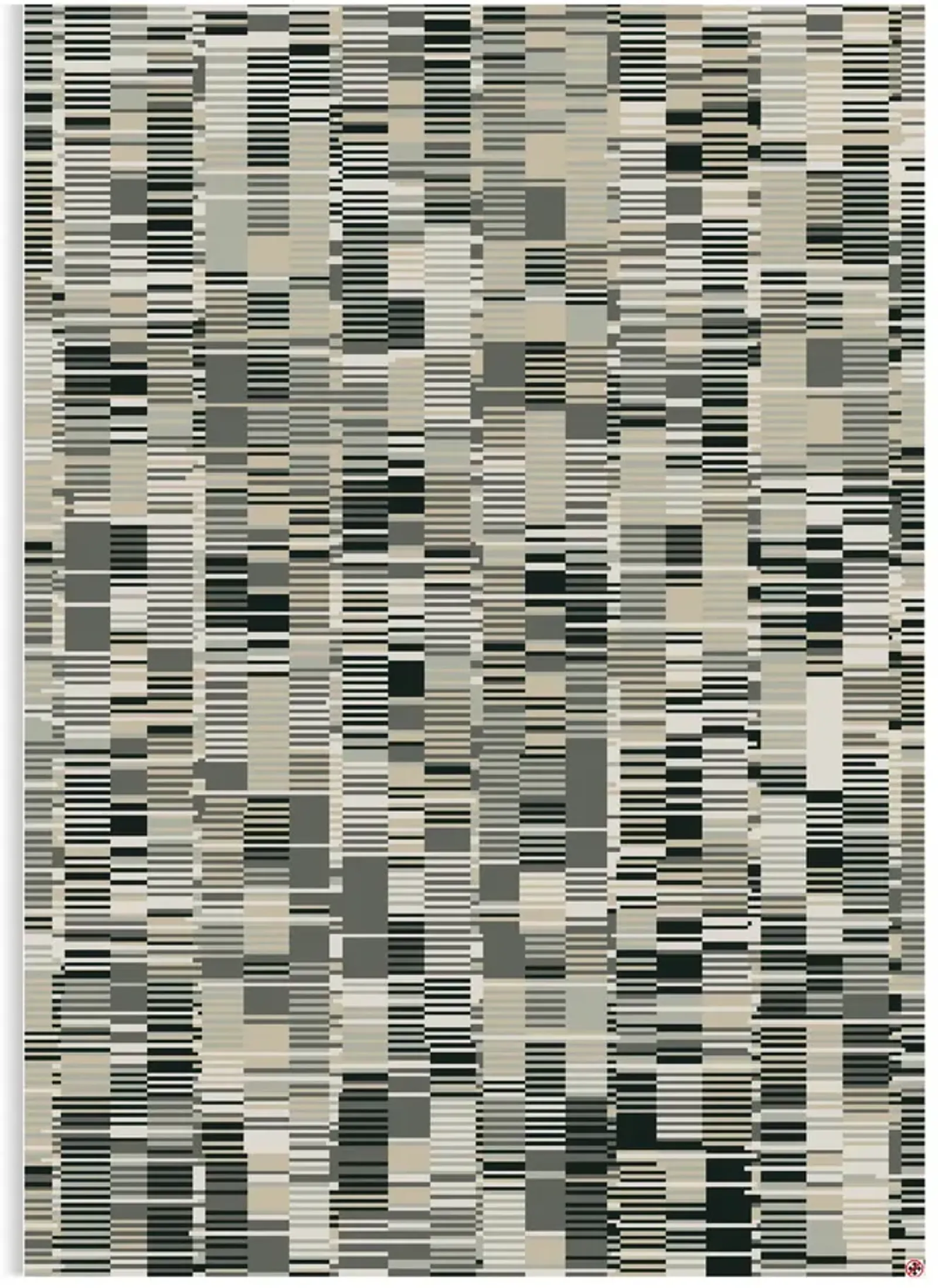 Elements Cadence Onyx Area Rug - 8 0  X 11 0  