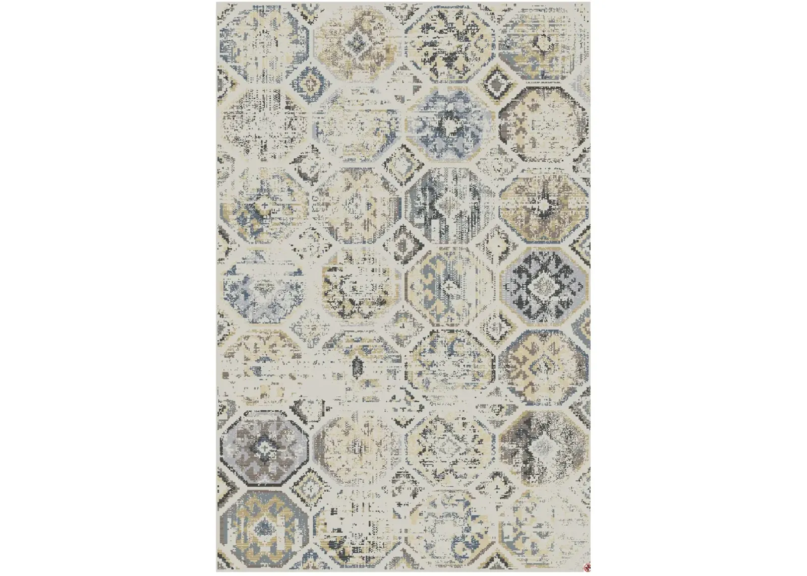 Elements Tunis Beige Area Rug - 8 0  X 11 0  